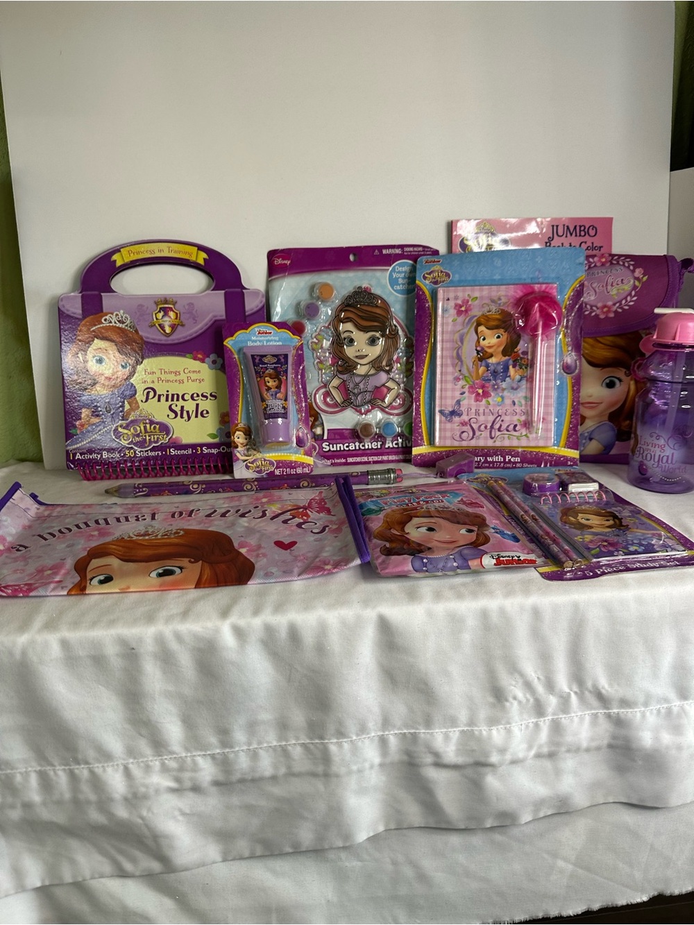 Disney Purple Sofia the First Party Activity & Favor Set